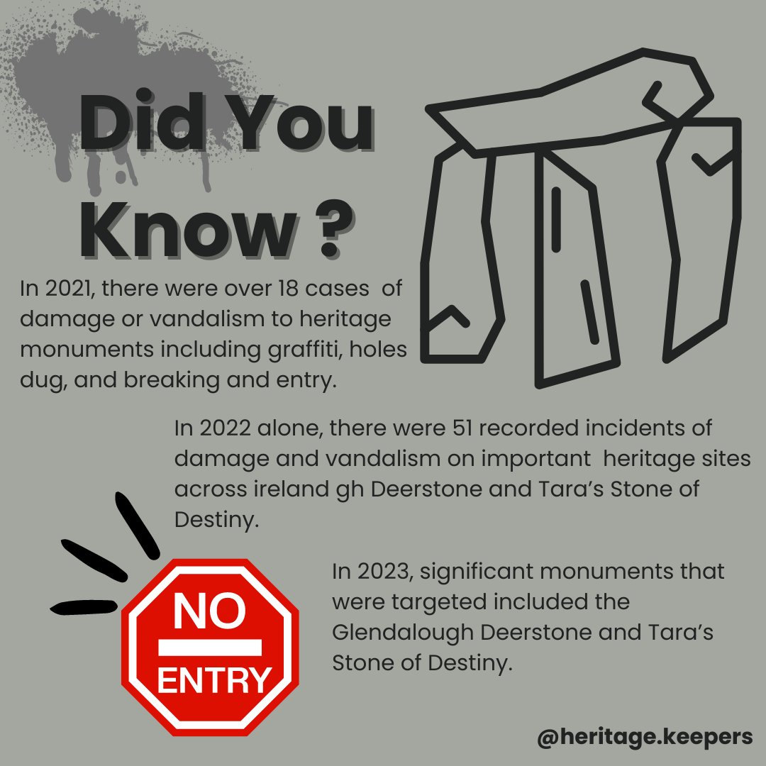 Respect and appreciation of these sites will come from more education and awareness about them. Groups like @HeritageKeepers encourage education on local heritage sites and monuments. Be part of a solution to this growing problem- the more you know, the more you care!