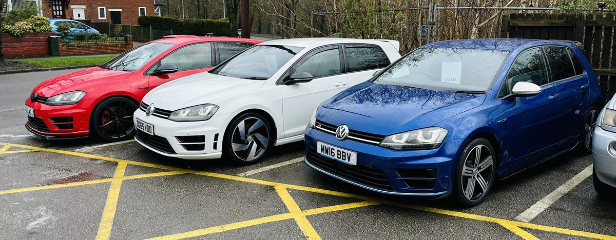 mjscarsales's tweet image. We were asked last week to source a selection of Volkswagen Golf R’s for a very loyal customer and ideally the timescale was less than 7 days, say no more and we have 3 cars sourced, transported, valeted and ready to go within a week 🤩 #sold