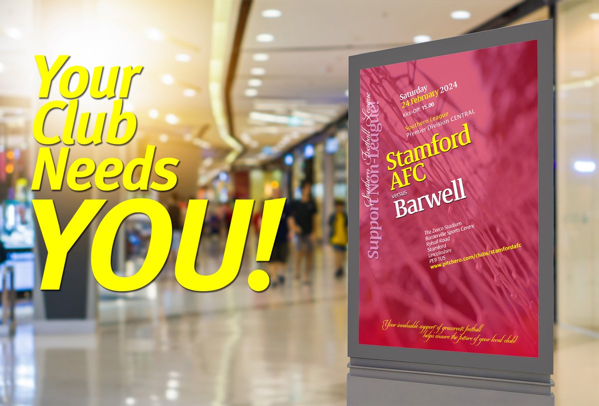 thejakewhiteley's tweet image. Another weekend of top-notch #NonLeagueFootball action beckons, including at #TheZeecoStadium where #StepThree @StamfordAFC1896 host @BarwellFC1992 - be sure to check the host club's social-media/website for very latest news re KO, Admission Prices, etc!... @gdrury71