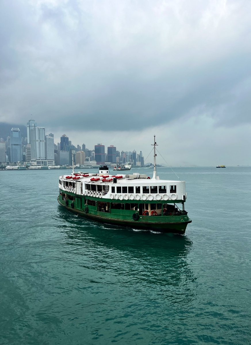 why9852023's tweet photo. Star Ferry https://t.co/vmijO3bWVJ
