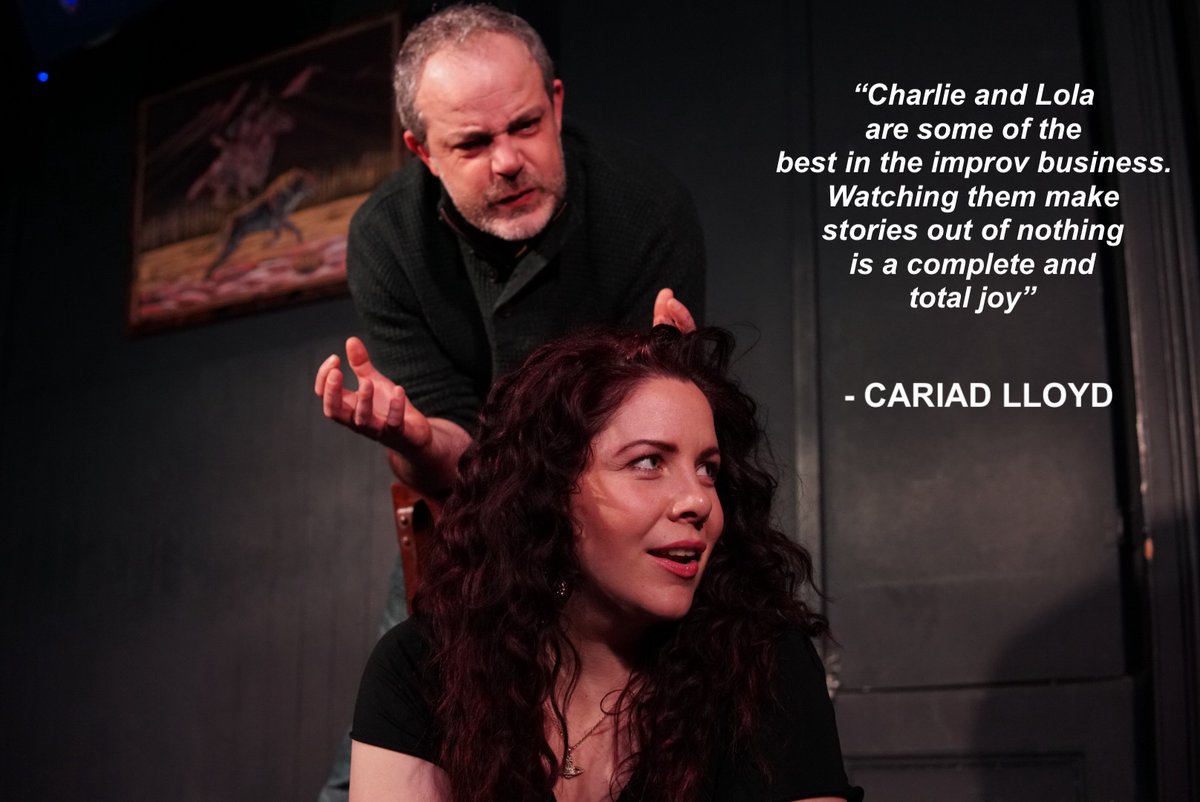 More PRAISE for the cast of THE IMPROVISED PLAY from none other than IMPROV GODDESS @ladycariad Yes, and get your tickets at arco.la/impro 😜