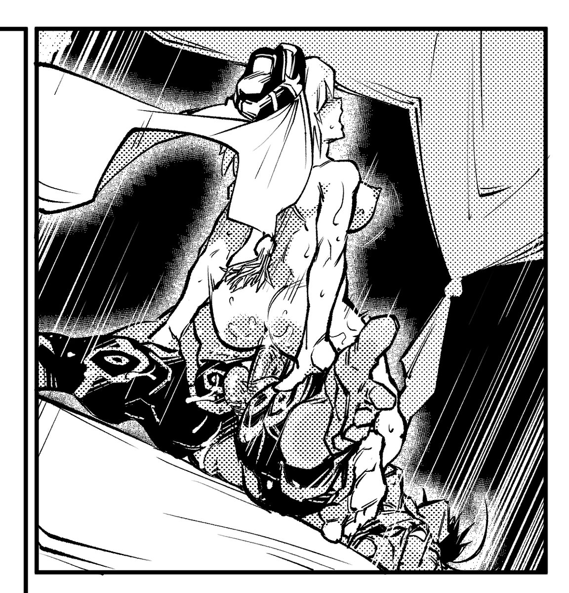 無駄に凝った構図を描くと下手なのがバレるが、それでも描かねば上手くはならんのだ。 