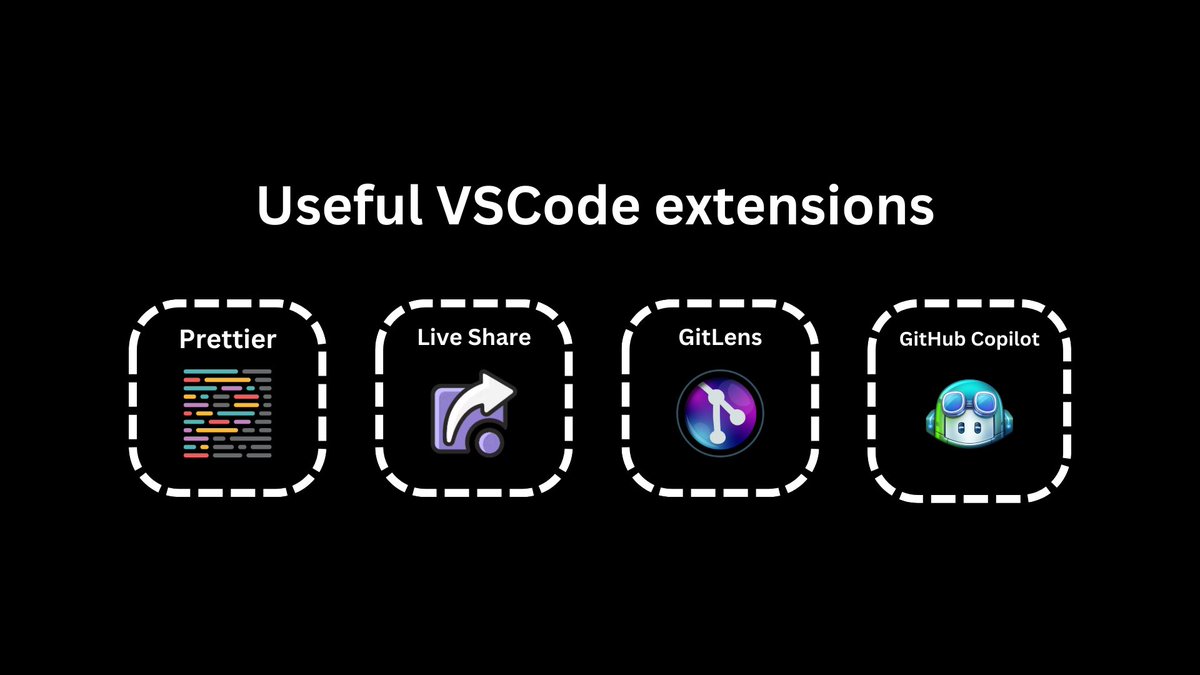 Try out these amazing extensions 🚀

#vscode #extensions #code #4twiggers