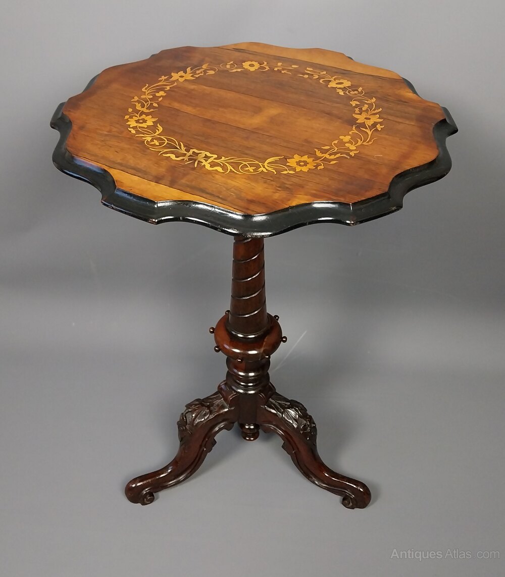 For sale on Antiques Atlas is this #Antique Rosewood occasional Table  antiques-atlas.com/antique/antiqu… This is a very pretty
Spiral turned column and well carved Cabriole legs.
From  Andrew Lovatt  
#antiquefurniture #occasionaltable
#antiquefurniture #antiqueoccasionaltable