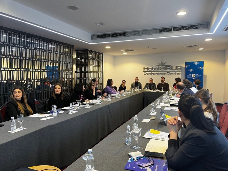 CEP_Slovenia's tweet photo. Today is CEPβs #disinfo day!
Our #CounterDisinfo project concluded its tour of #WB w/ visits to π½π° & π²πͺ. Incredible discussions with #local & #intl stakeholders tell us we're on the right path β countering disinfo continues to be a matter of democracy, security & prosperity! ποΈ https://t.co/sEYtMe5ti4