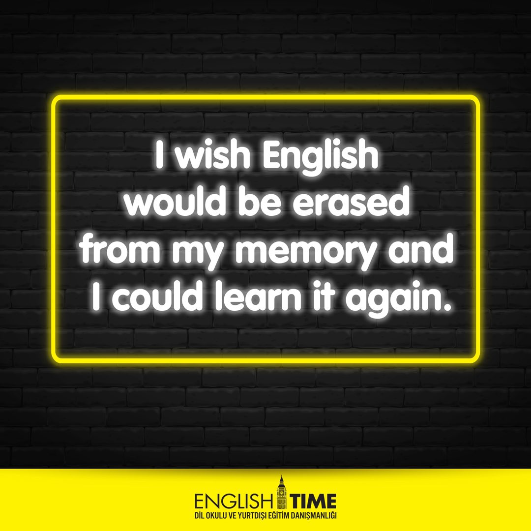 Öğrencimizin İngilizce hakkındaki eğlenceli cümlesiyle karşınızdayız!🌈💡

#neon #cümle #englishtime #dilokulları #ingilizcekursu