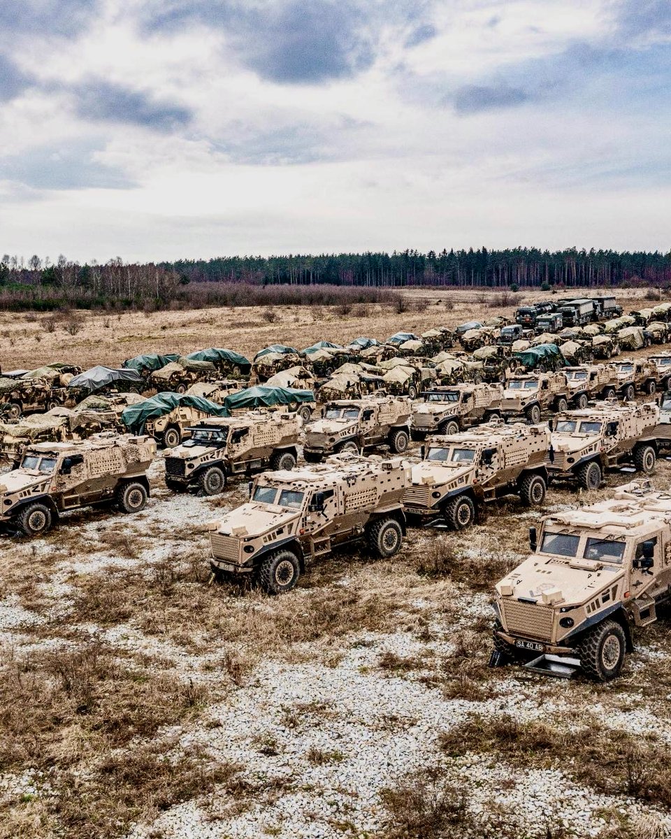 NATO's tweet photo. Let's go!

NATO Allies 🇦🇱 🇵🇱 🇪🇸 🇹🇷 🇬🇧 are quickly deploying by air, land and sea to Poland to test and train NATO’s rapid reaction force

#SteadfastDefender24 

🔗 https://t.co/beRJsSuUhf https://t.co/fnMHyIHHsv