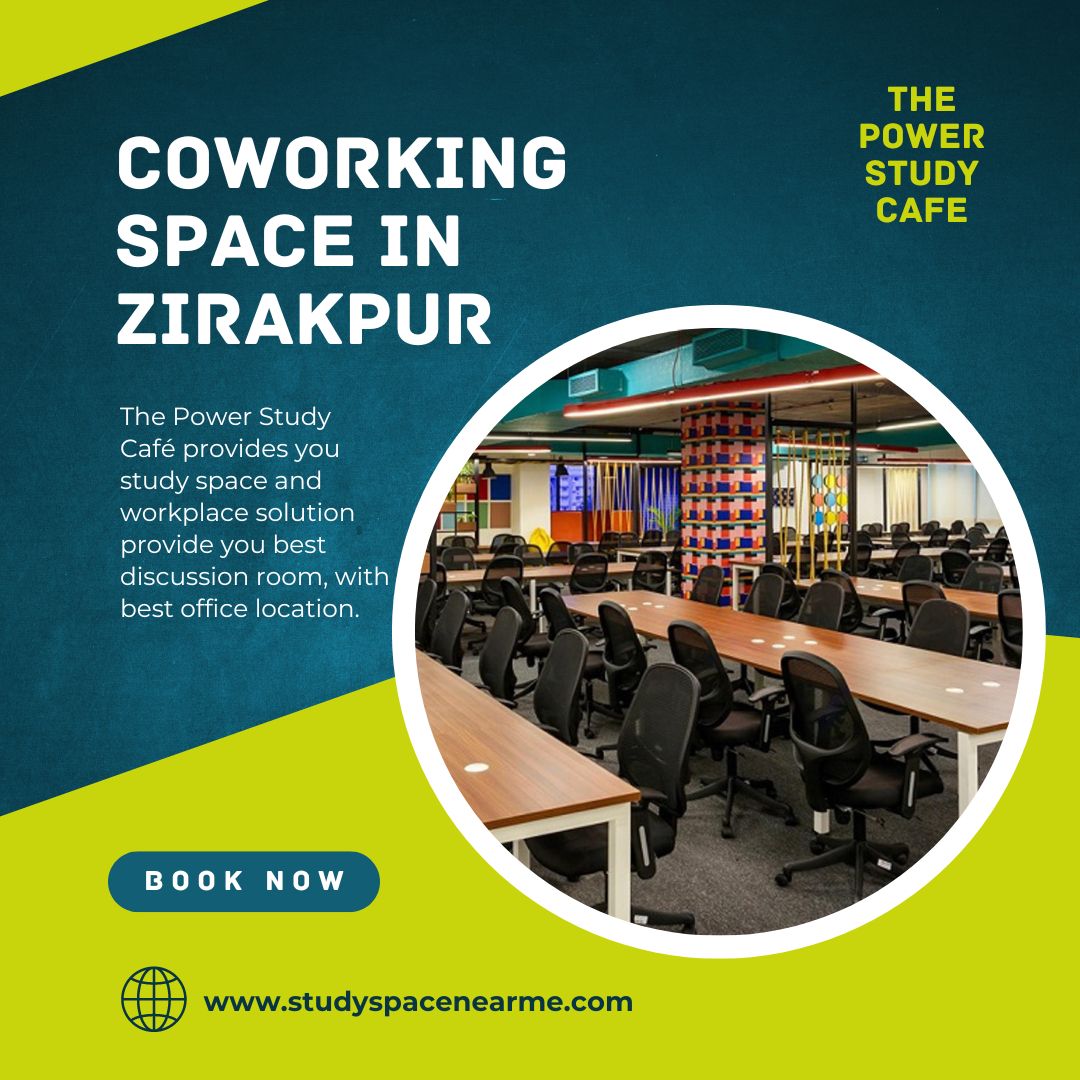 studyspace13's tweet image. The Power Study Cafe provides you #CoworkingSpaceInZirakpur where you can study and #workplace solution for discussion, with best office location. So, that you work according to your needs, discuss anything with your colleagues.
studyspacenearme.com
Follow @studyspace13