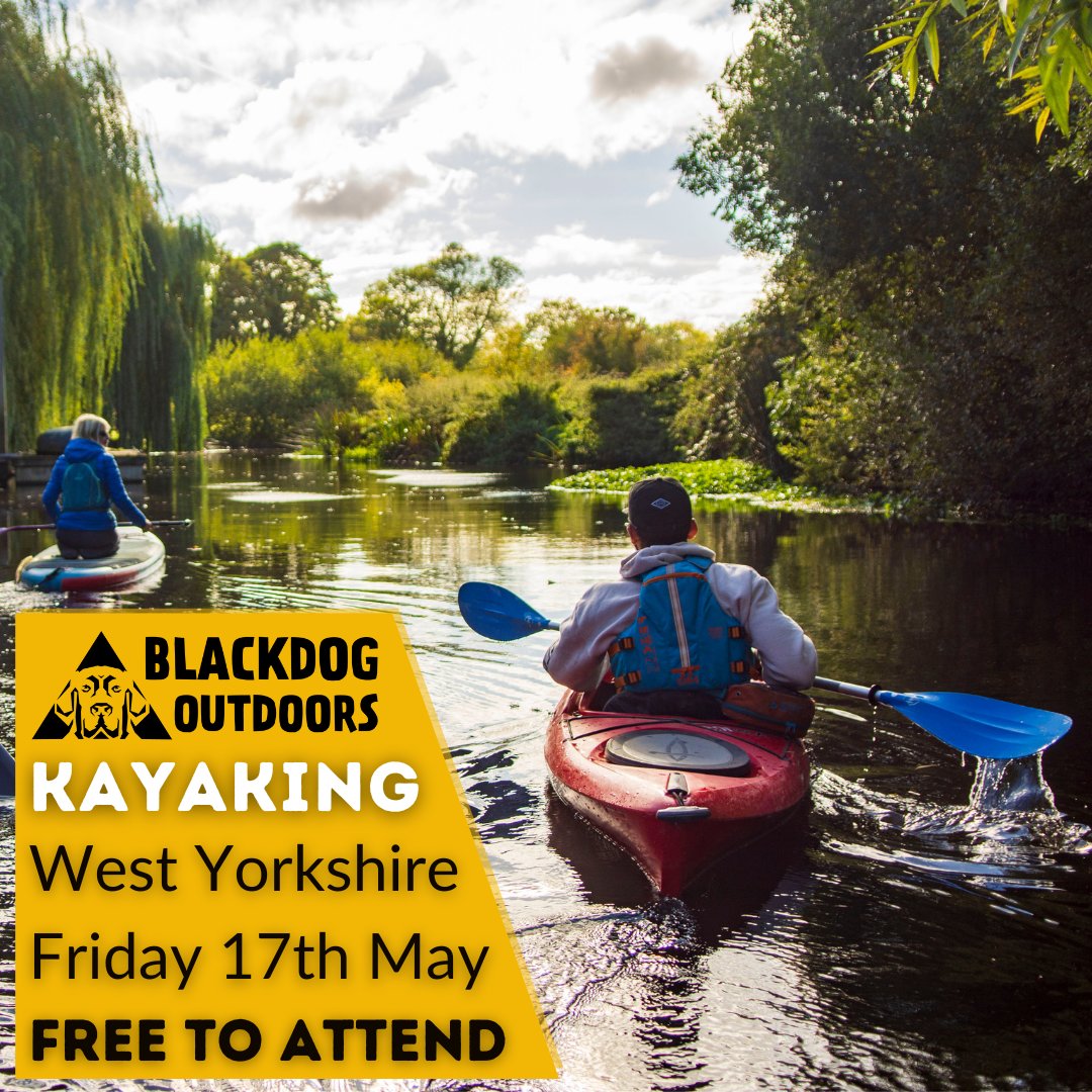 If you have not attended one of our paddle events, please consider coming along to our Introduction to Kayaking sessions in West Yorkshire. We’ll provide all of your equipment, instructors, and support staff…you just bring the sunshine 🌞 Easy peasy! ow.ly/CpBO50QGC2G