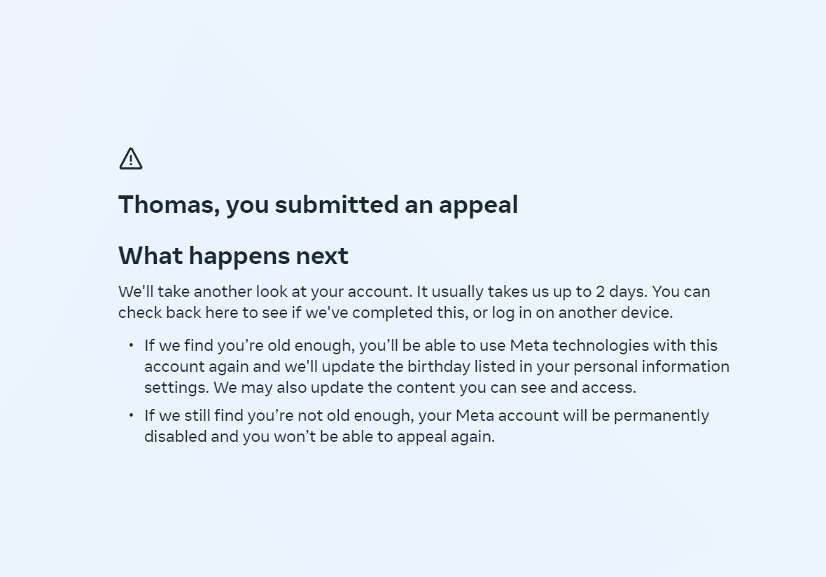 thomas_agius's tweet photo. @MetaQuestHelp received this email today to verify my age cause I use Meta Quest 3. The deadline was suppose to be May 22nd but someone at Meta made the date today. Since my Quest account is linked to Meta account, Meta has suspended all my accounts. I have submitted an appeal https://t.co/NqNg0Y7Lq6