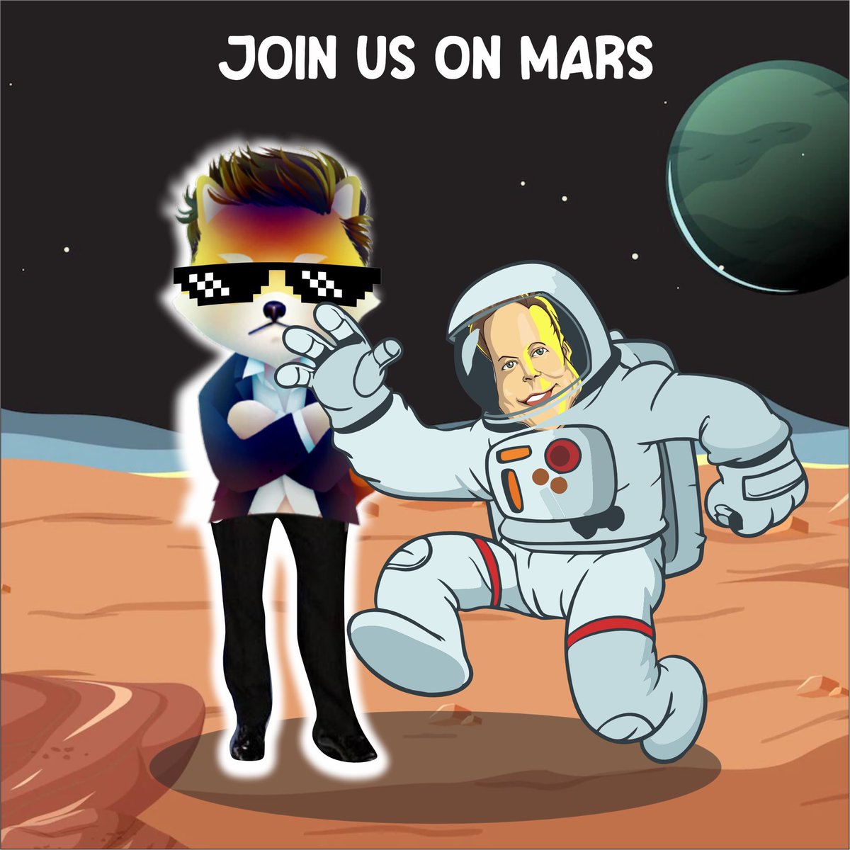 #Elon2 Join us on Mars