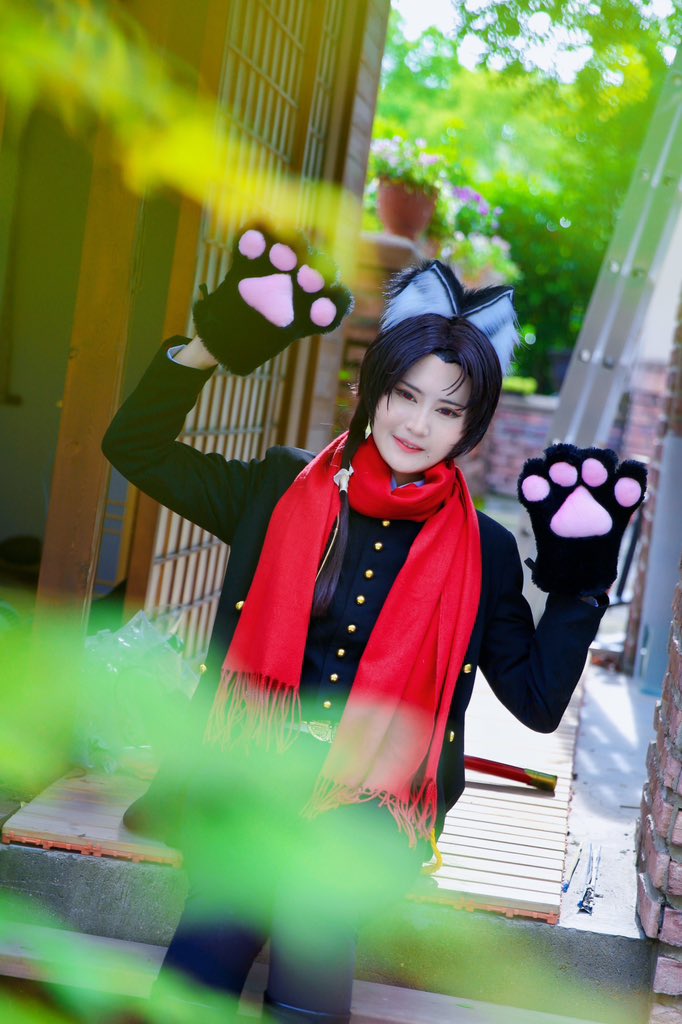 xMiAx27's tweet photo. #とうらぶ #とうにゃん #猫の日🐈‍⬛

⚠️COS

#コス 
#加州清光 https://t.co/68hnNculgN