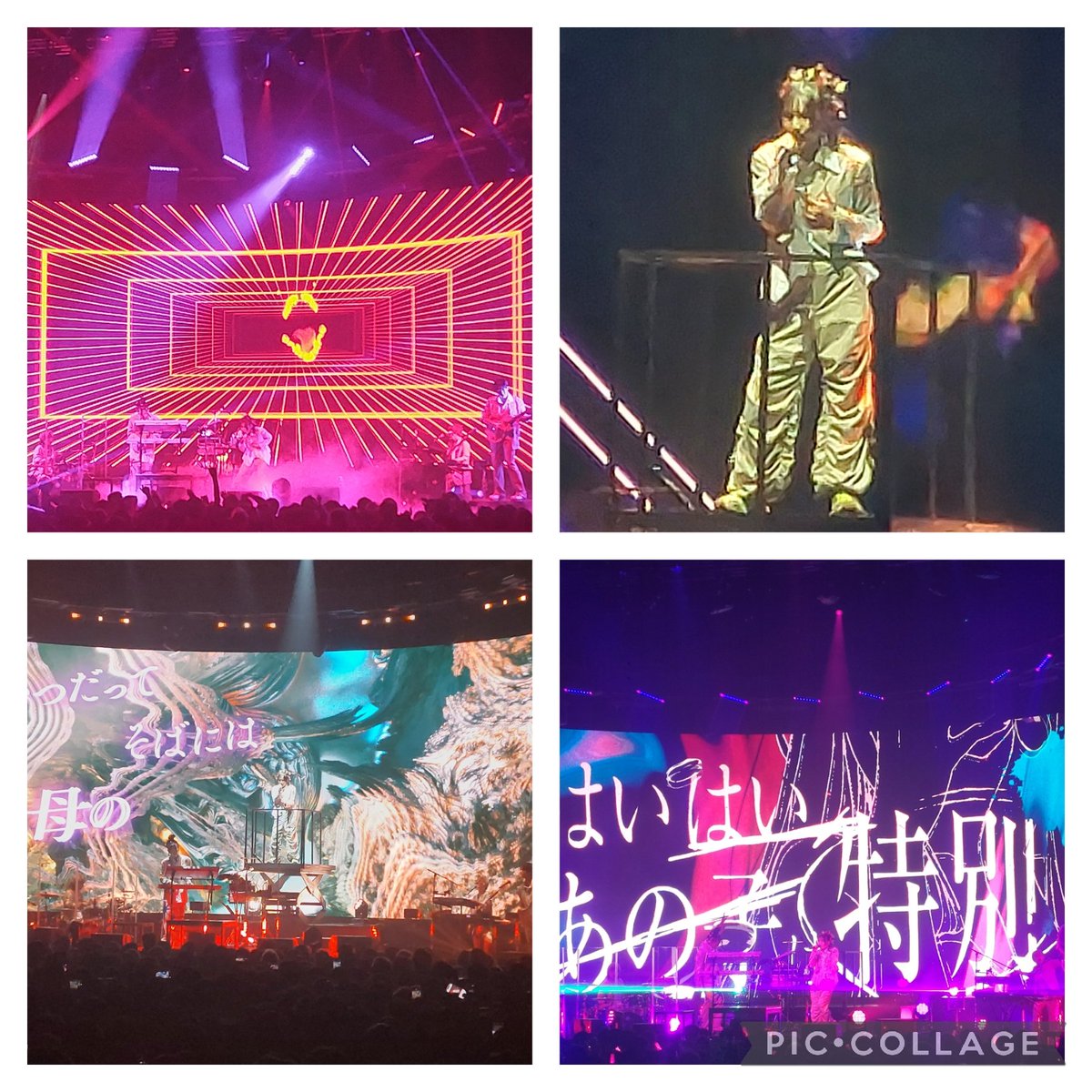 junji_c31's tweet photo. 【風流日記】大阪公演ライブ
もうアーティストを吊り上げなんかしない！3D映像でアーティストも浮く
風船の入ったボールで観客も遊ぶ！
楽しすぎた！
次回　体験型4Dに期待する自分がこわい((( ；ﾟДﾟ)))
#YOASOBI https://t.co/GdaupvmCDu