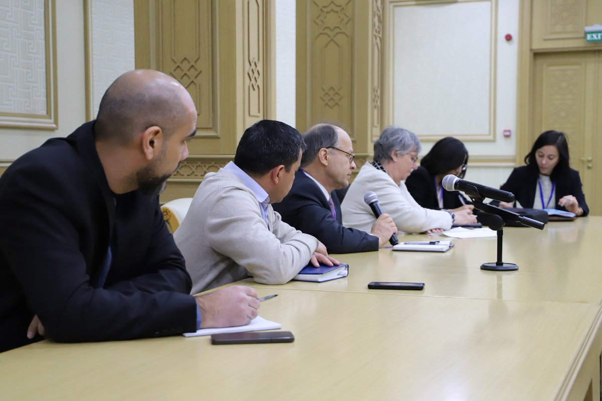 A delegation of the International Labour Organization (ILO), on an official visit to Turkmenistan from February 19 to 23, held a productive meeting with the UN Country Team today.