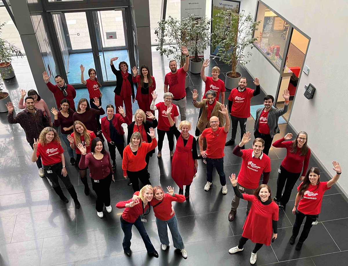 🔴 Valneva Austria has gone #Red4WED! 
@Encephalitis International