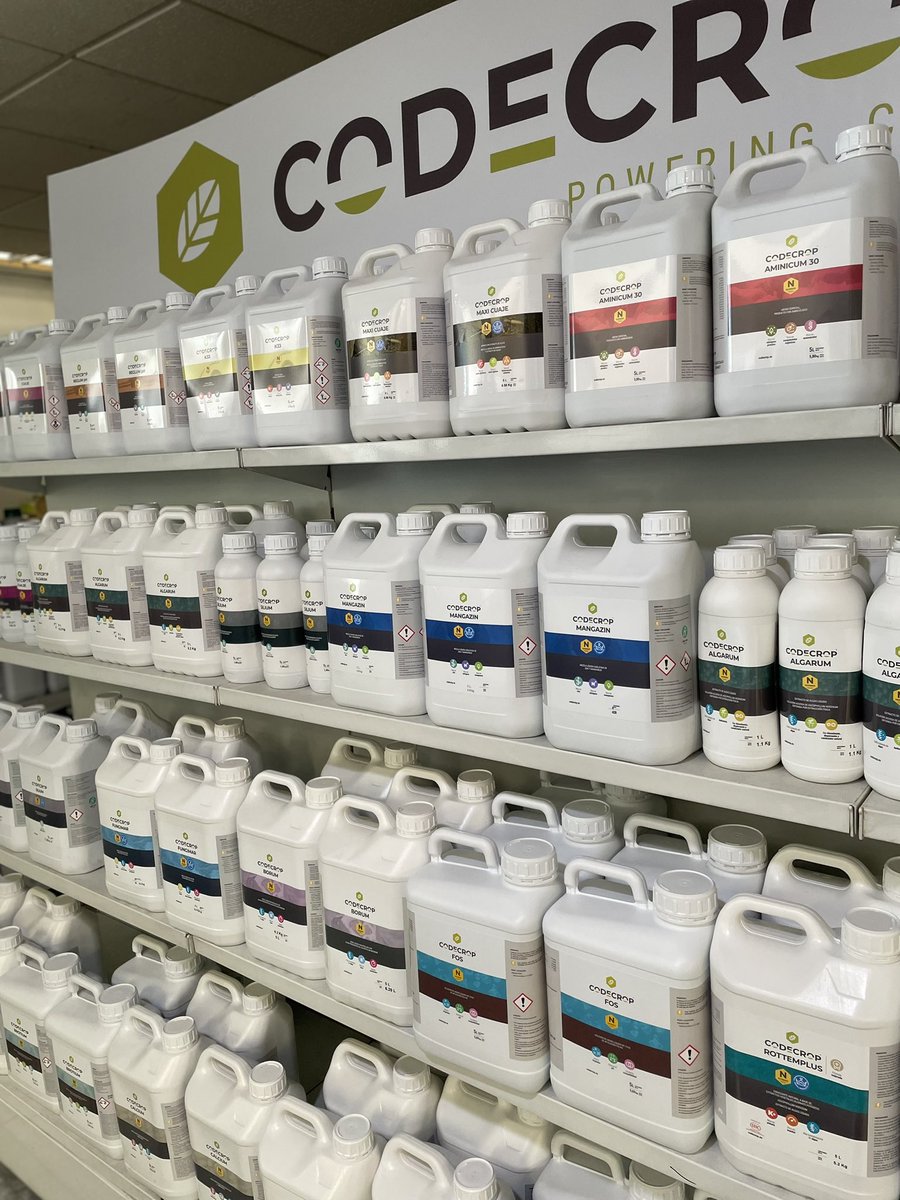 Descubre y cubre todas las etapas del cultivo con los productos de Codecrop #poweringcrops. Disponibles en nuestros puntos de ventas y también en la tienda online hortocampo.com/tienda #agronutricionales #agricultura