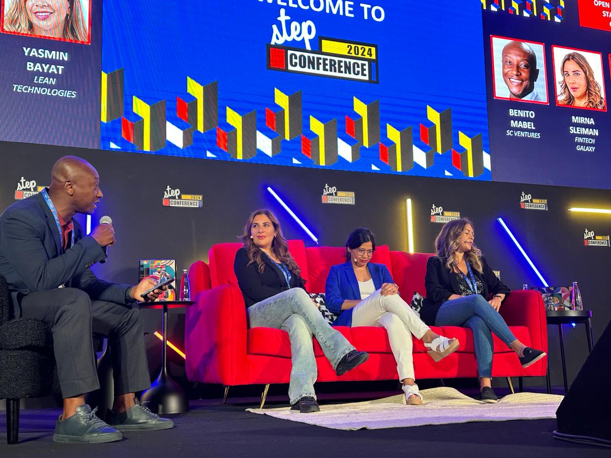 FintechGalaxy's tweet photo. 📢 Today, @FintechGalaxy splendid Founder and CEO – @MirnaSleiman joined a session of #industry luminaries at @stepconference, taking place in #Dubai🇦🇪 
#fintechevent #MENA #openbanking #openfinance #fintech https://t.co/letrUiE5jg