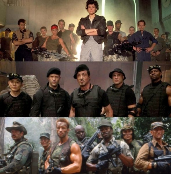 FunMovieTVFan's tweet image. #MorningMovieQuestion 

Favorite crew below?

#Aliens
#Expendables
#Predator
#movies #FilmX #thursdaymorning 
#thursdayvibes