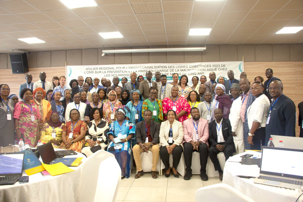 whocmr's tweet photo. With support from @Irish_Aid,  @WHOAFRO &amp; Global Action Plan partners are strengthening the capabilities of 12 francophone countries to operationalize the @WHO 2023 Guideline for the prevention and treatment of acute malnutrition in children under five. 💼👩‍⚕ https://t.co/8jsK0xXbnm
