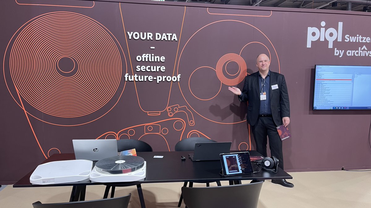 Piql with our Swiss partners (Archivsuisse) shine at Swiss Cyber Security Days! Our innovative data storage solutions take centre stage, shaping cyber resilience for the digital future. #cybersecurity #archival