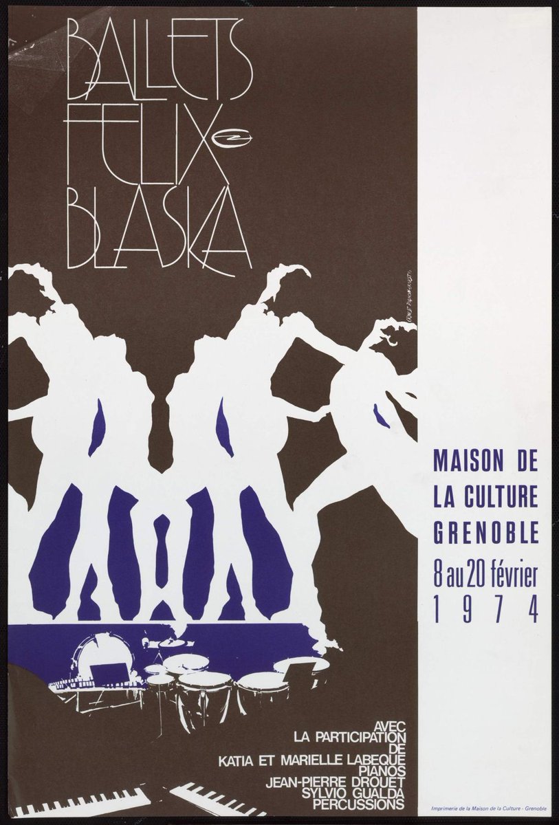 Remontons ensemble le temps jusqu'en février 1974, il y a 50 ans. Voici le programme et les affiches des spectacles de l'époque. Parcourez les archives de la MC2 avec webmuseo en suivant ce lien : webmuseo.com/ws/mc2/app/rep… #archives #spectaclevivant #mc2grenoble #histoire