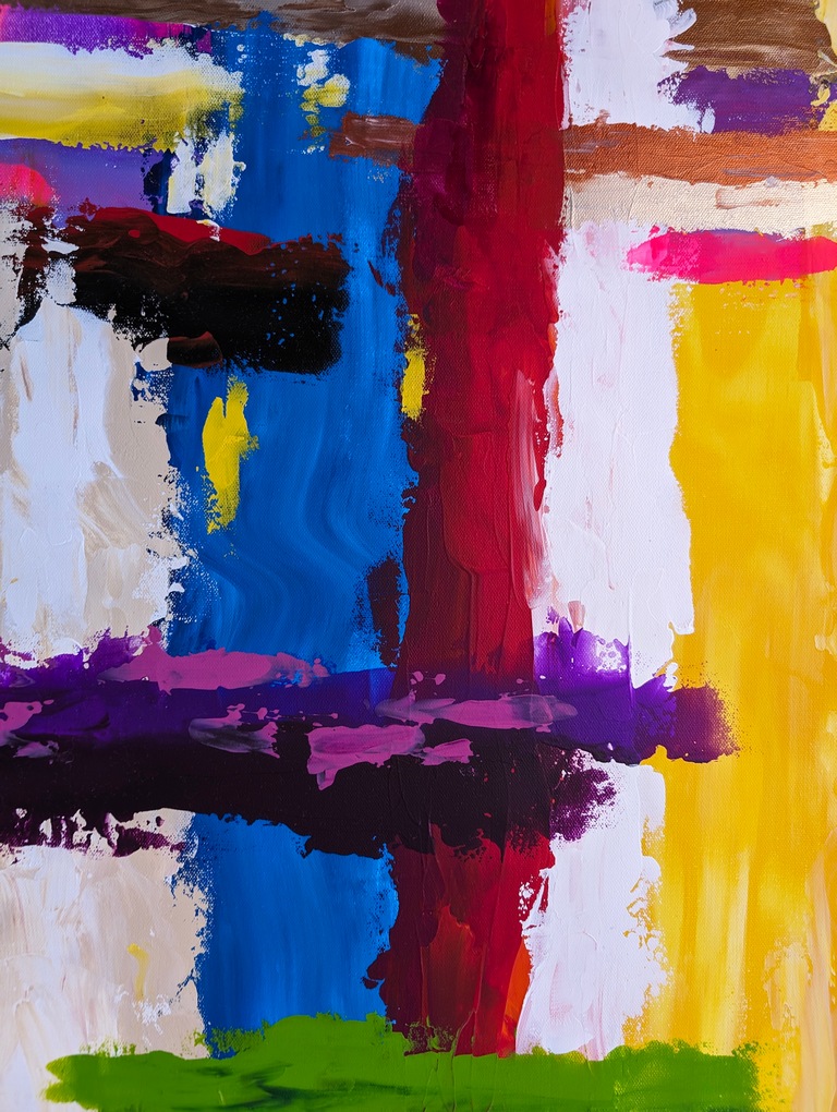 GallerieLorentz's tweet image. Rough edges with energy and happy vibes. Acrylic painting on 36" x 48" stretched canvas.

#roughedges #art #artist #artforyourhome #artwork #artgallery #abstractart #abstractpainting #abstractartist #abstractartist #abstraktekunst #boldcolors #contemporaryart #colorfulartwork