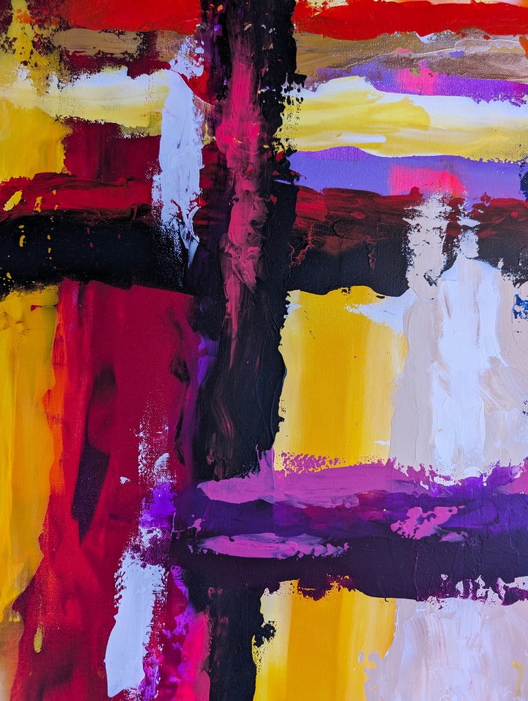 GallerieLorentz's tweet image. Rough edges with energy and happy vibes. Acrylic painting on 36" x 48" stretched canvas.

#roughedges #art #artist #artforyourhome #artwork #artgallery #abstractart #abstractpainting #abstractartist #abstractartist #abstraktekunst #boldcolors #contemporaryart #colorfulartwork