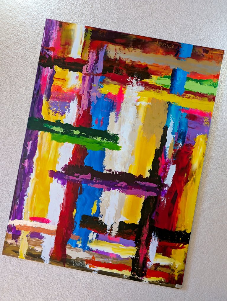 GallerieLorentz's tweet image. Rough edges with energy and happy vibes. Acrylic painting on 36" x 48" stretched canvas.

#roughedges #art #artist #artforyourhome #artwork #artgallery #abstractart #abstractpainting #abstractartist #abstractartist #abstraktekunst #boldcolors #contemporaryart #colorfulartwork