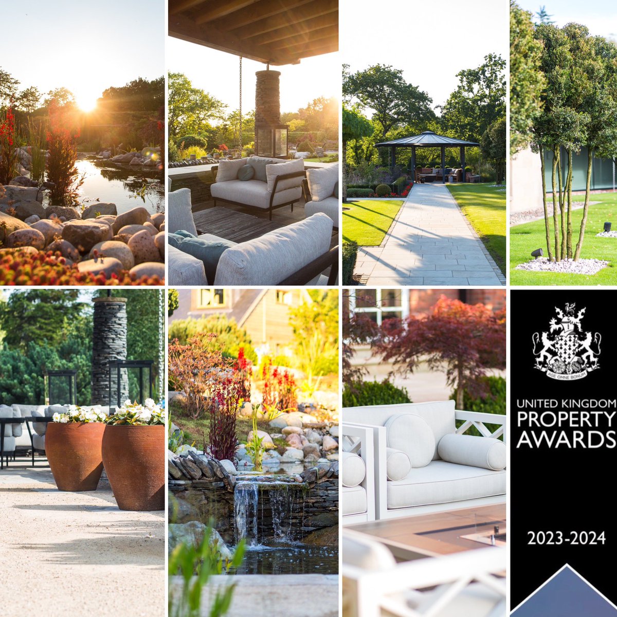 News just in from London… Barnes Walker are winners of Best Landscape Architecture in Europe for our Cheshire Garden @ No. 52 @Property_Awards 2023-2024!! Thank you! #landscapearchitecture #gardendesign #cheshirenews #manchesternews #manchester #cheshire
