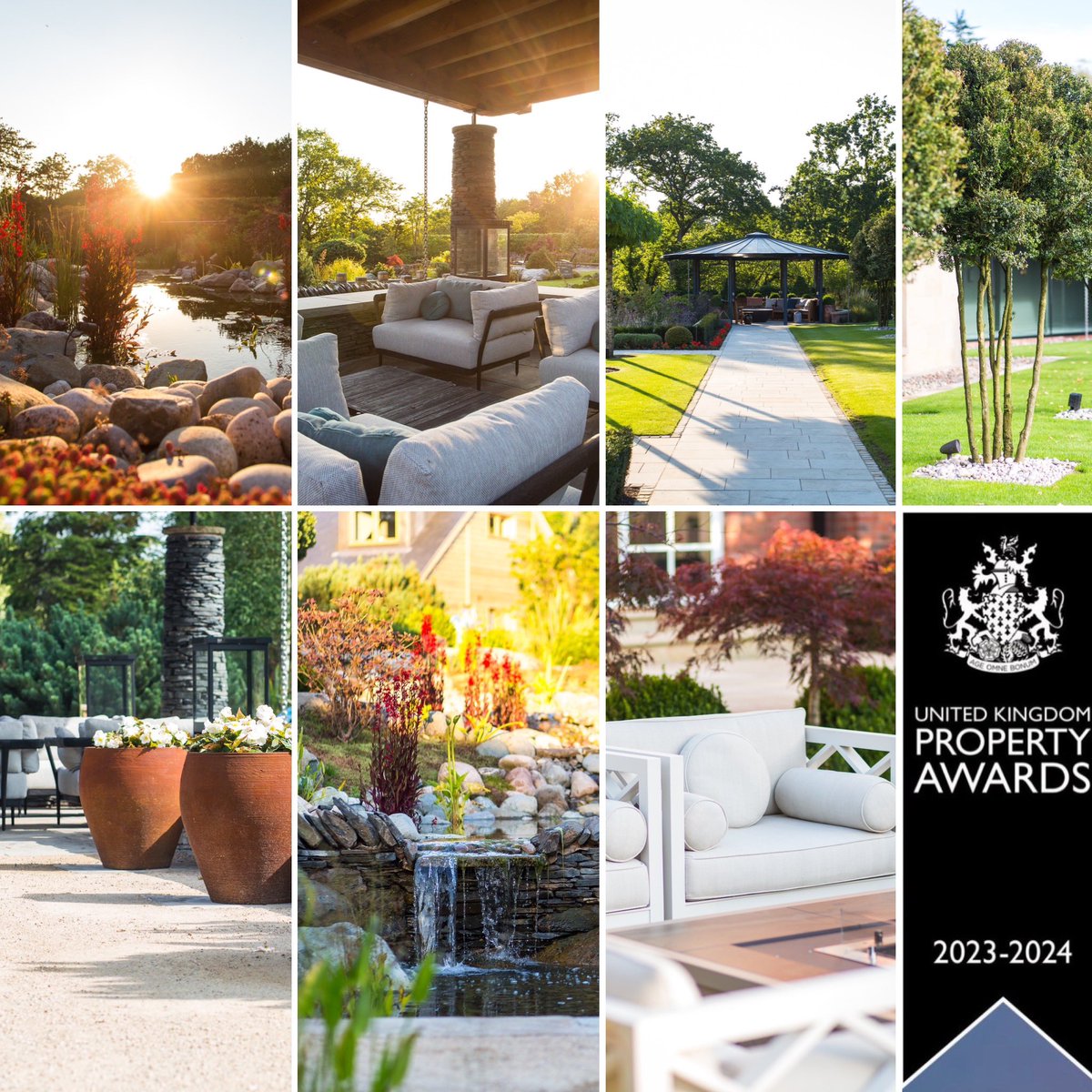 News just in from London…
Barnes Walker are winners of Best Landscape Architecture in Europe for our Cheshire Garden @ No. 52 <a href="/Property_Awards/">International Property Awards</a> 2023-2024!!

Thank you!

#landscapearchitecture #gardendesign #cheshirenews #manchesternews #manchester #cheshire