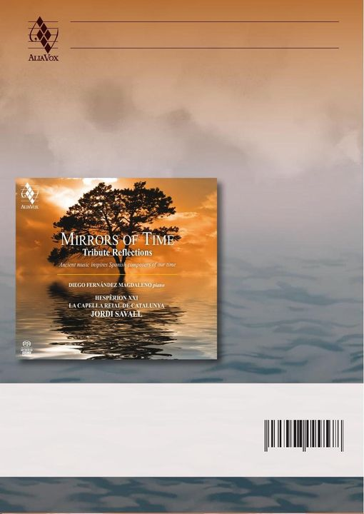 PRÓXIMAMENTE NUESTRO QUERIDO Y ADMIRADO Diego Fernández Magdaleno VA A EDITAR UN DOBLE CD (MIRRORS OF TIME) JUNTAMENTE CON JORDI SAVALL (ALIA VOX) , ESTE DOBLE DISCO - LIBRO LO PODREIS TENER PROXIMAMENTE EN Librería Bécquer