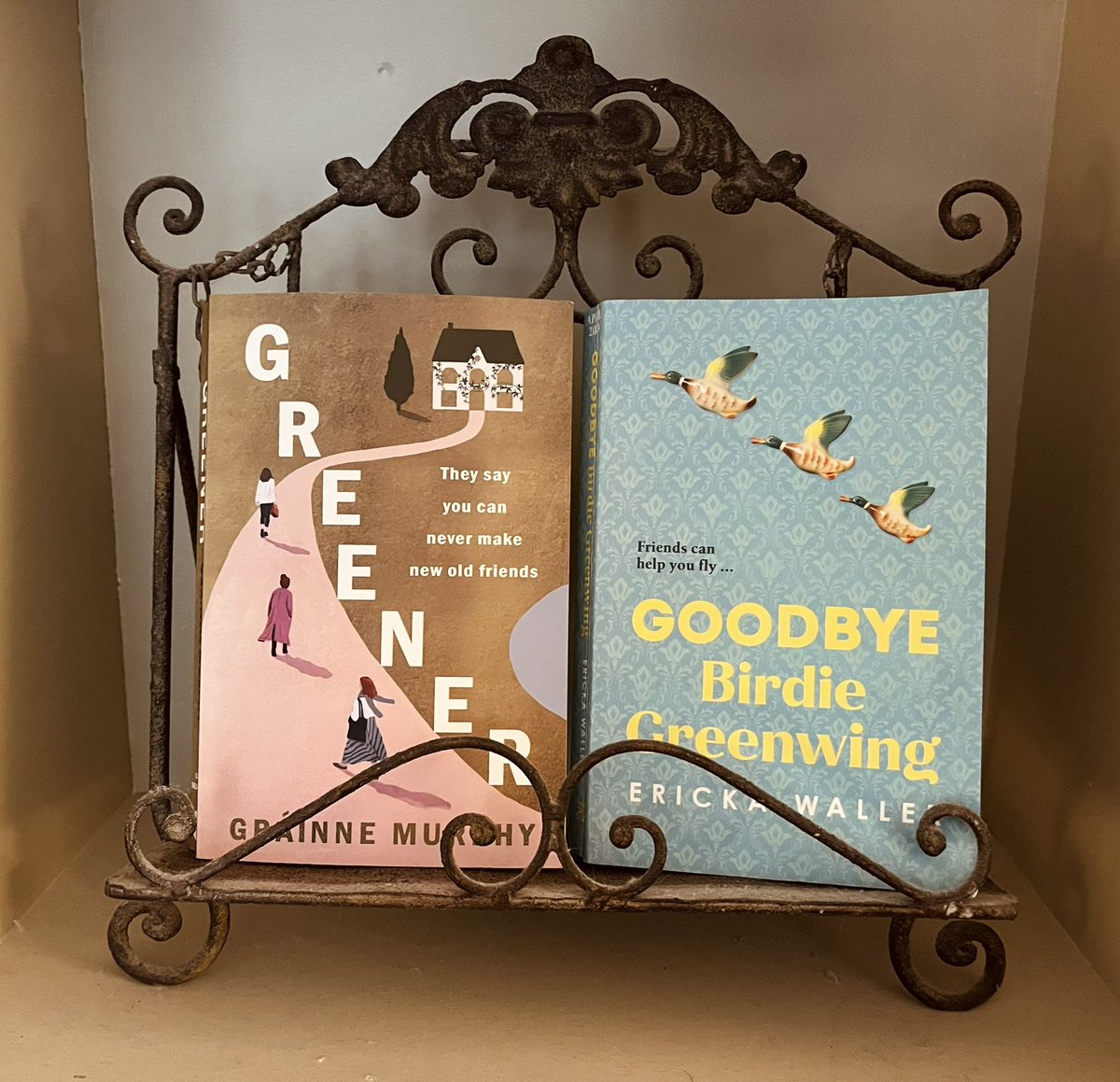 Coming April 24. Two fabulous books about friendship. The complexity of old friendships - GREENER by Grainne Murphy. The hope of new ones - GOODBYE BIRDIE GREENWING by Ericka Waller. @GraMurphy @ErickaWaller1