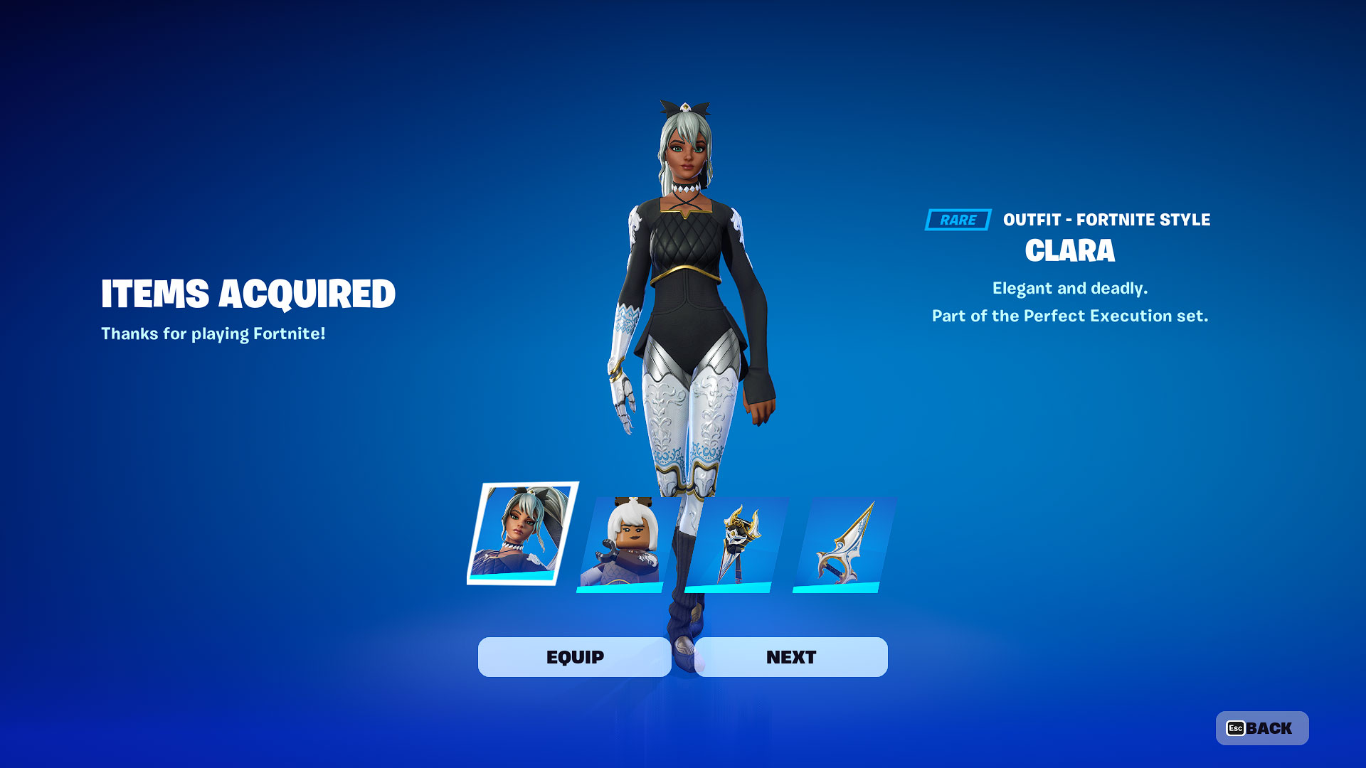 VenomFN on X: Chapter 5 - Season 2 Clara Fortnite BR Starter Pack    / X