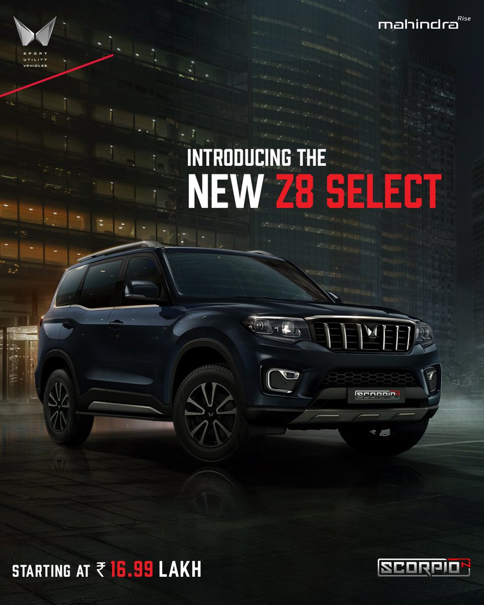 Mahindra Scorpio tweet media