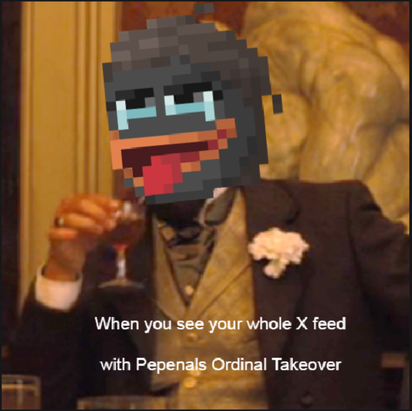 Cyberchronicle7's tweet photo. @Pepenals Ordinal Takeover https://t.co/zGZneLEfav