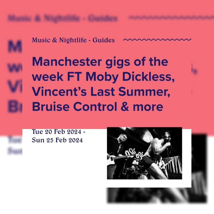 Thank you @mcrwire for mentioning our #Wearemanchesterlive event on the gig guide! SATURDAY: @bruise_control play @DeafInstitute Lodge! Support: #misterstraaange & @taurineband! Tickets: linktr.ee/wearemanchester & tinyurl.com/22j6xvmy #Manchestermusic #Wearemanchester #gigs