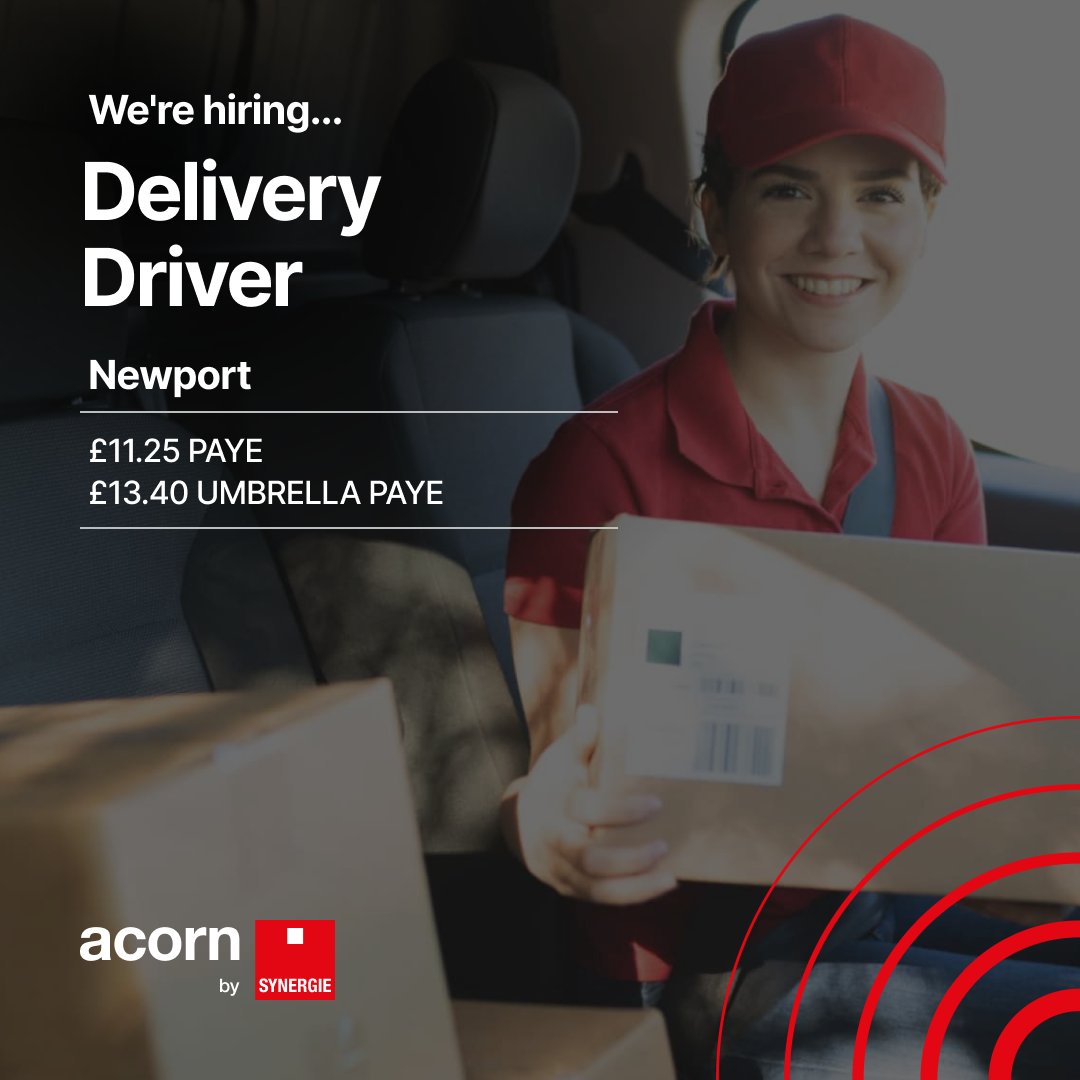 Acorn by Synergie - Driving Jobs tweet media