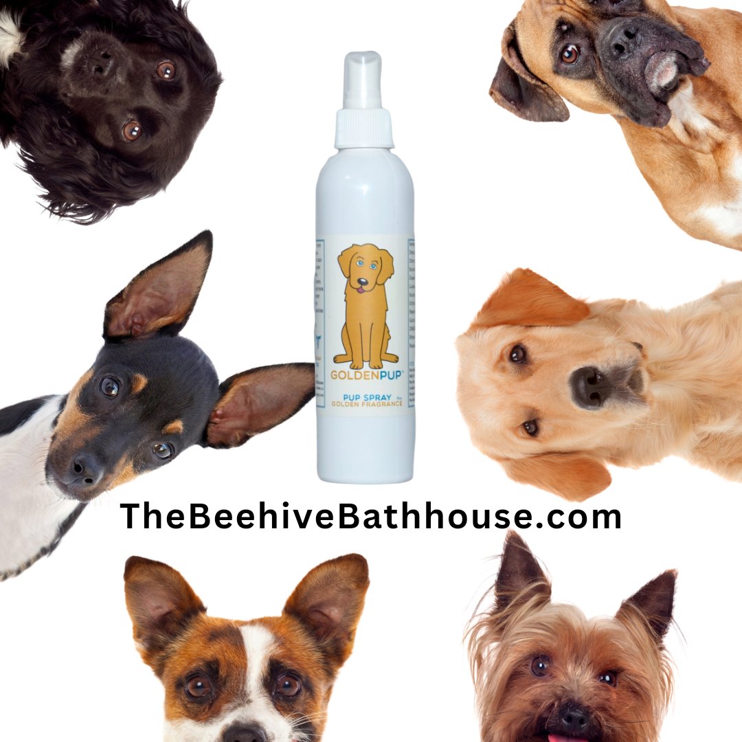 We want to thank everyone who has bought our Golden Pup products. We are getting many great reviews!! People and dogs are loving it. 

#TheBeehiveBathhouse  #GoldenPup #doglovers