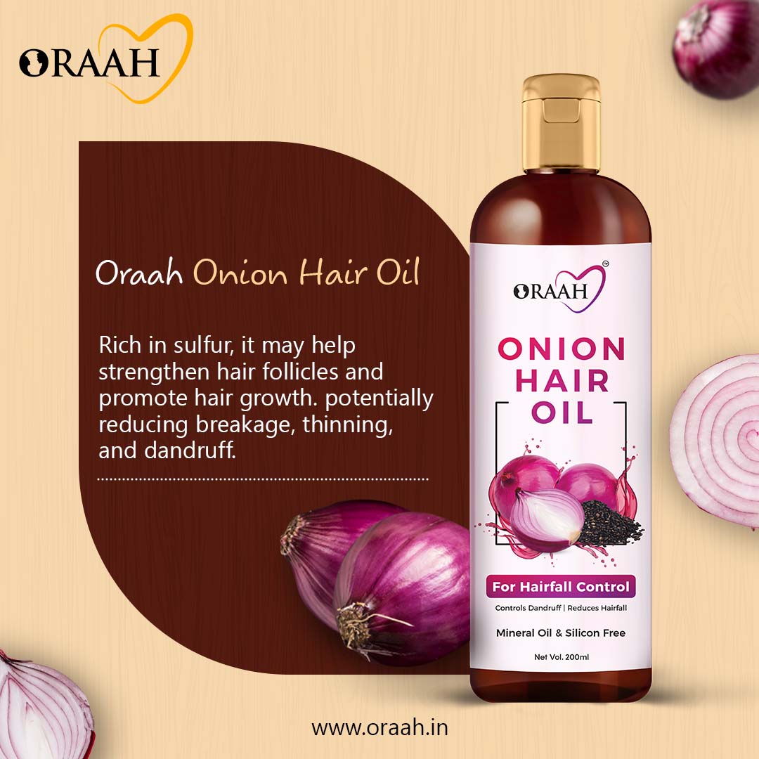 🌟 Strengthen hair, promote growth, and banish dandruff with Oraah Onion Hair Oil! 💁‍♀️ Rich in sulfur, it tackles breakage and thinning for healthier, fuller locks. Say goodbye to dull hair days! 💫
#onionhairoil #hairgrowthoils #ORAAH #oraahonionhairoil #DandruffFree #sulfurrich