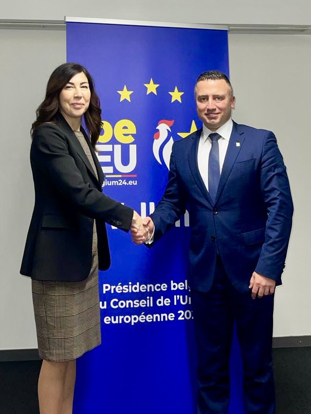 Clayton Bartolo (@bartoloclayton) on Twitter photo Bilateral meetings held on the fringes of <a href="/EUCouncil/">EU Council</a> are always a good opportunity to discuss with colleagues the common challenges our countries face, and seek opportunities for a sustainable #tourism future
🇵🇱 <a href="/piotr_borys/">Piotr Borys</a>
🇨🇾 <a href="/costaskoumis/">costas.koumis</a>
🇪🇸 @rmorillo_setur
🇧🇪 @EU2024BE Bilateral meetings held on the fringes of <a href="/EUCouncil/">EU Council</a> are always a good opportunity to discuss with colleagues the common challenges our countries face, and seek opportunities for a sustainable #tourism future
🇵🇱 <a href="/piotr_borys/">Piotr Borys</a>
🇨🇾 <a href="/costaskoumis/">costas.koumis</a>
🇪🇸 @rmorillo_setur
🇧🇪 @EU2024BE