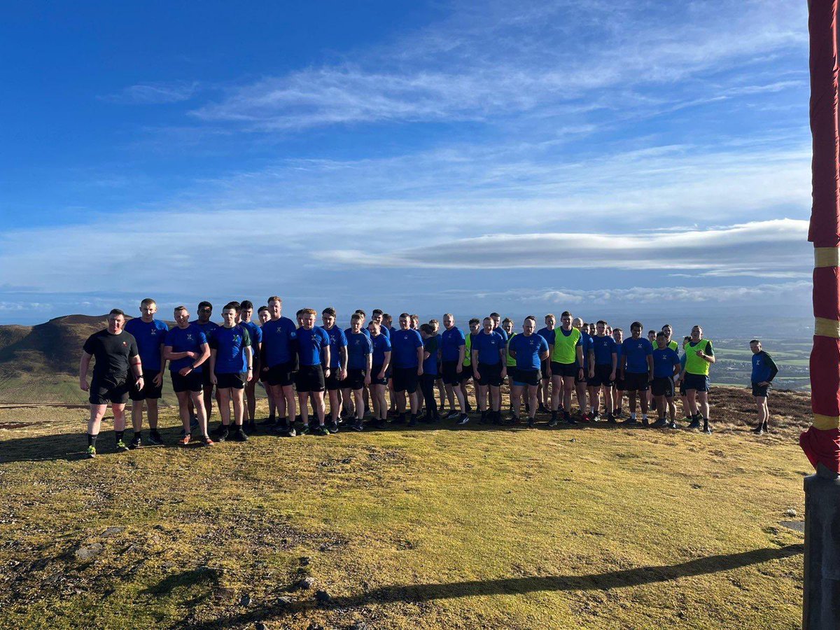 CO’s PT was a run in the sunshine to the infamous Flag 4. A good showing by all the #Jocks before the weekend! @The_Black_Rats