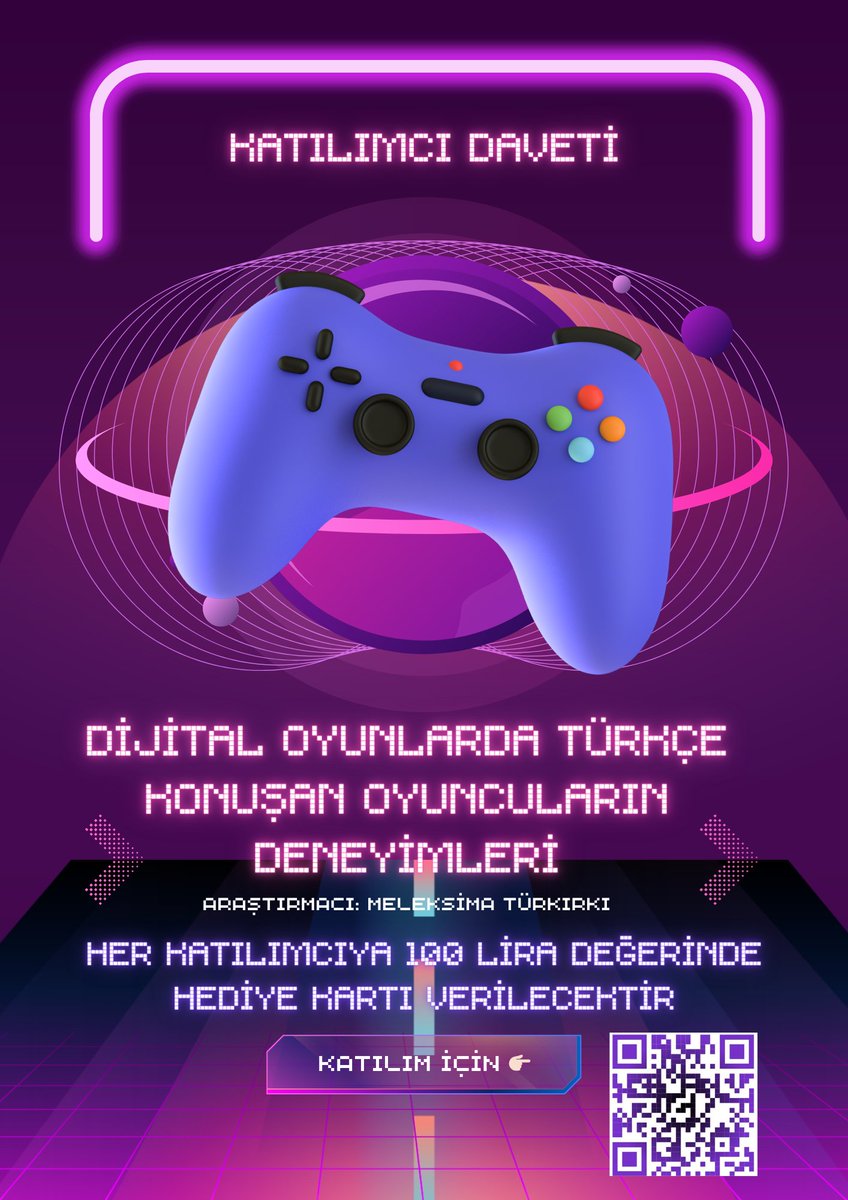 Meleksima26's tweet photo. Tezim için çevrimiçi oyun oynayan, Türkçe konuşan, 18 yaşından büyük katılımcılar arıyorum. 

Detaylar ve katılım için 👇🏻
https://t.co/f4hNZ4t7Cw https://t.co/jsMuIQ068y