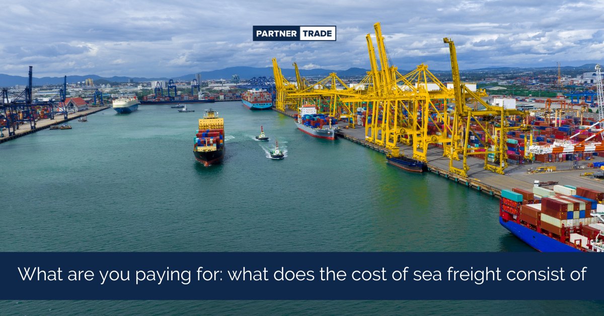 PT_Logistics3pl's tweet photo. ❓ 𝐇𝐨𝐰 𝐢𝐬 𝐭𝐡𝐞 𝐩𝐫𝐢𝐜𝐞 𝐟𝐨𝐫 #seafreight 𝐟𝐨𝐫𝐦𝐞𝐝? Let’s find out how the #shippingcost is generated⏩ https://t.co/8fMwGKOWYY Want to calculate the #delivery - 𝐜𝐨𝐧𝐭𝐚𝐜𝐭 𝐮𝐬:📞 +1 646-766-1261 
💬logistics@partnertrade.us #seafreight #OceanFreight #logistics https://t.co/E9ssRi20Df