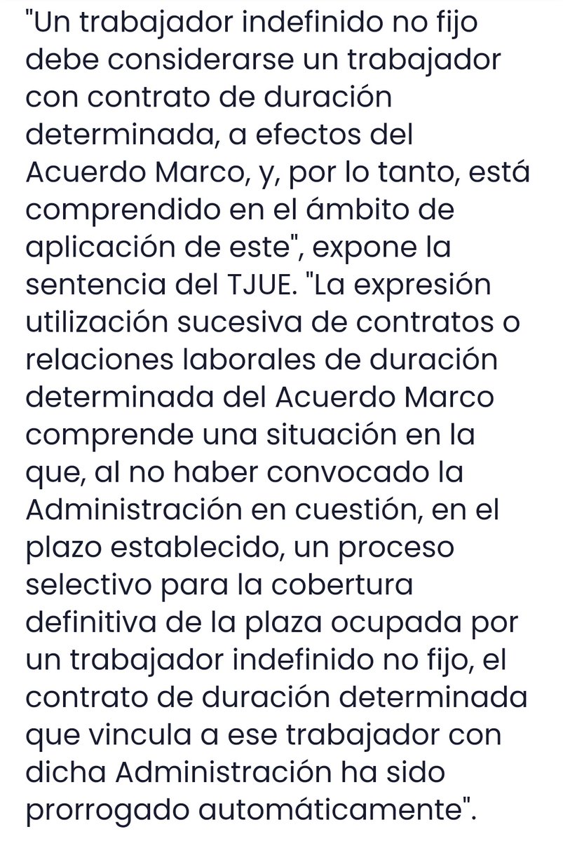 💣Interines, bombazo!
Un bon precedent per la resta de prejudicials i per la #FiXESAJA de totes les treballadores del sector públic en abús de temporalitat defensada per la <a href="/cupnacional/">CUP Països Catalans</a> 

El problema principalment el té ara l'estat espanyol, que és qui té més personal laboral.
