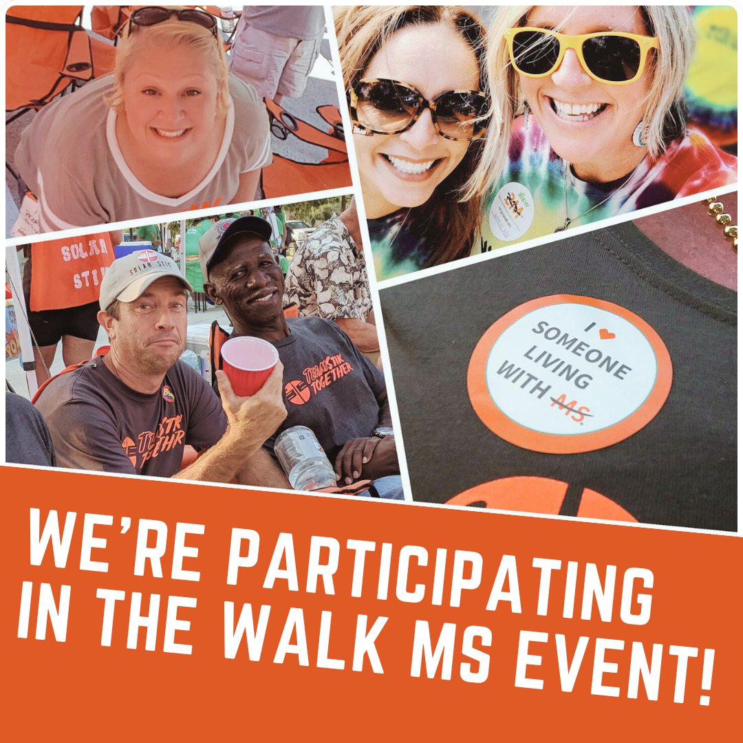 SolarStik's tweet image. Join us in taking steps toward a world free of Multiple Sclerosis! We're excited to announce our participation in Walk MS, a powerful event that unites passionate individuals nationwide in the fight against MS. Together, we can make a difference! tinyurl.com/5d6ft84n