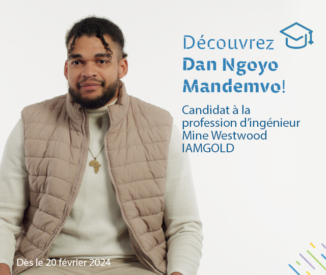 L'INGÉNIERIE MINIÈRE, EST-CE POUR TOI ?

Fais comme Dan à la mine Weswood, <a href="/IAMGOLD_Corp/">IAMGOLD Corporation</a>   et et inscris-toi au baccalauréat en génie des mines.
👉urlz.fr/pDTi

#formationminiere 

<a href="/IAMGOLD_Corp/">IAMGOLD Corporation</a> <a href="/polymtl/">Polytechnique Mtl</a> <a href="/mcgillu/">McGill University</a> <a href="/universitelaval/">Université Laval</a> <a href="/UQAT/">UQAT.ca</a>
