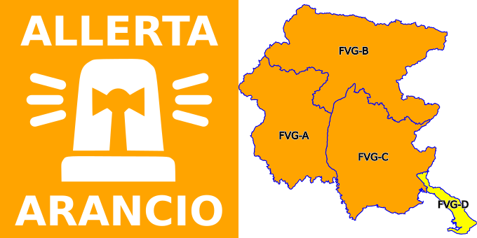 ProtCivReg_FVG's tweet photo. #AllertameteoFVG ALLERTA REG 03/24: DA 00 DEL 23 A 12 DEL 24 PER PIOGGE, NEVE, VENTO ARANCIO IDROGEO SU FVG-A-B, ARANCIO IDRAULICA SU FVG-C E GIALLA SU FVG-A-B, MAREGGIATE FVG-D https://t.co/4afahComfT https://t.co/h5JFthiHdD