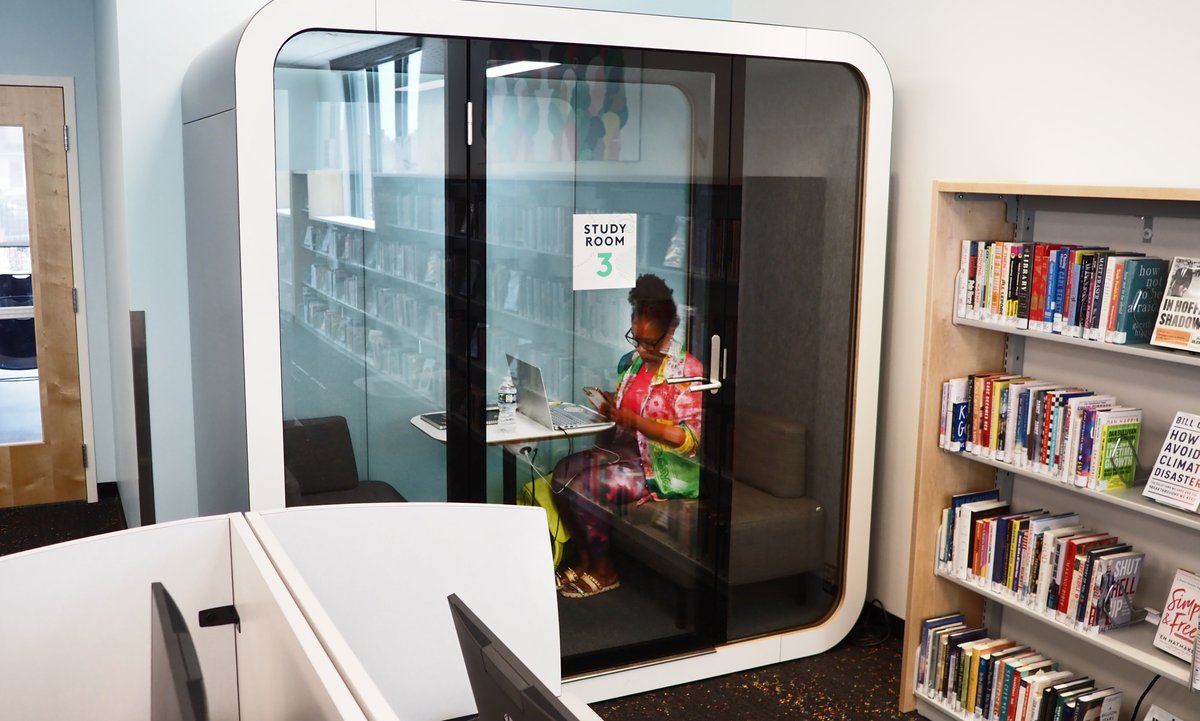 cincylibrary's tweet photo. CHPL offers a variety of study and meeting spaces for needs of all kinds!

Book one today for free --> https://t.co/QKt0VtqKrv https://t.co/a71HdTpBqj