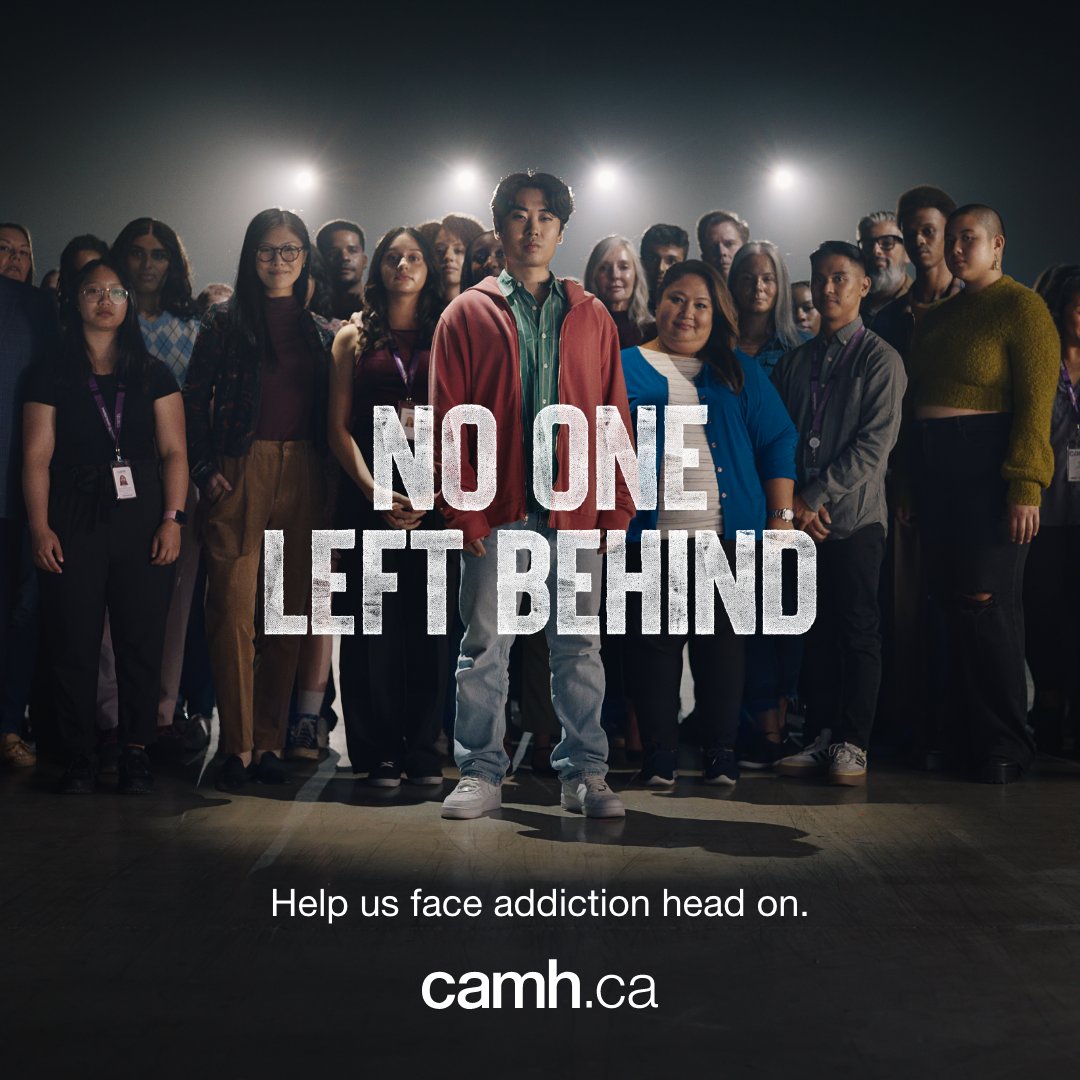 It is estimated that six million Canadians experience addiction in their lifetime and an average of 20 die from opioid toxicity every single day. Donate to help CAMH face addictions head on and support those facing mental illness at ow.ly/QBP150QGexb