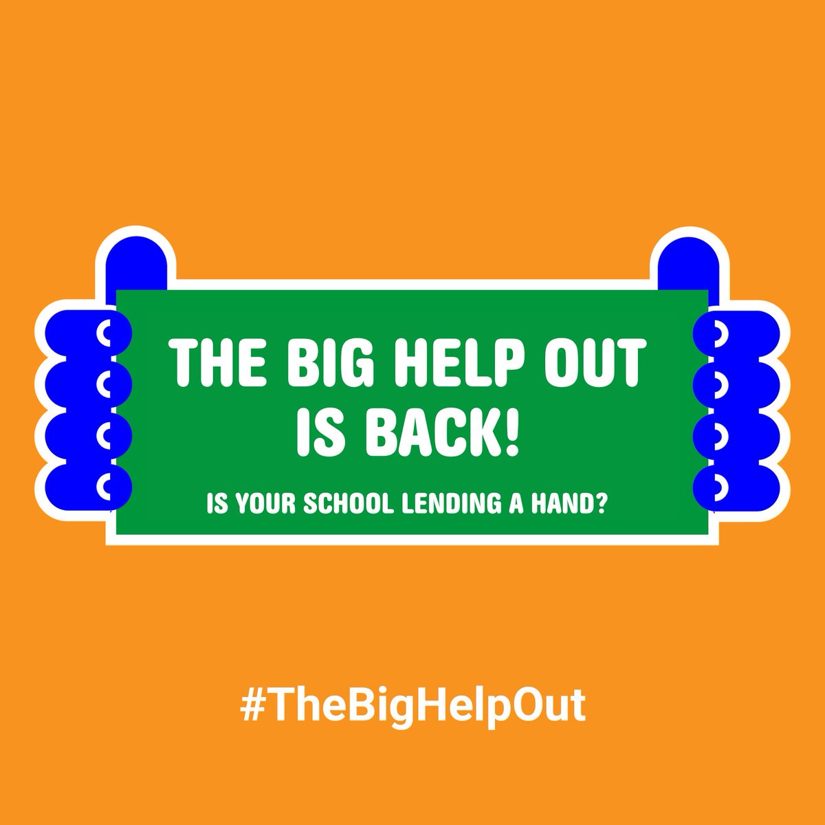 🎉 @TheBigHelpOut24 is back! 🎉 Teachers are being asked to #LendAHand and help shape the next generation of volunteers. Educate using assembly resources with <a href="/votesforschools/">VotesforSchools 🗳️🌍📢</a>, plan your day and lend a hand with your students on the 7th of June.

thebighelpout.org.uk/schools